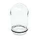 ORION LIGHTSTYLE Ersatzglas Lampenschirm klar mit Dichtung, Gewindeglas transparent Ø100mm / Gewinde 84,5mm 60W Glas Außenbereich