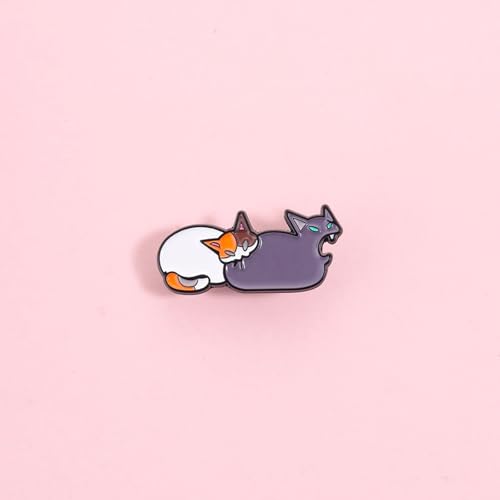 Image of Cute Enamel Pins Cartoon Lapel Pin Brooch Badge for Backpack Jackets Funny Tiger Pins for Gift Anime Enamel Pin for Clothing Hat Decoration