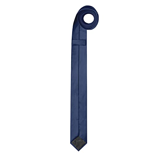 Image of Jacob Alexander Ultra Skinny 1.5 inch Men's Solid Necktie
