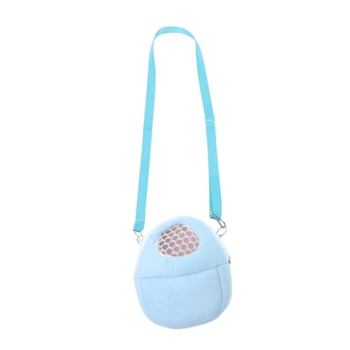 Balacoo Portable Breathable Hamster Carrier Bag Small Animal Storage Pouch with Adjustable Shoulder Strap for Squirrels Chinchillas and Guinea Pigs Versatile Travel and