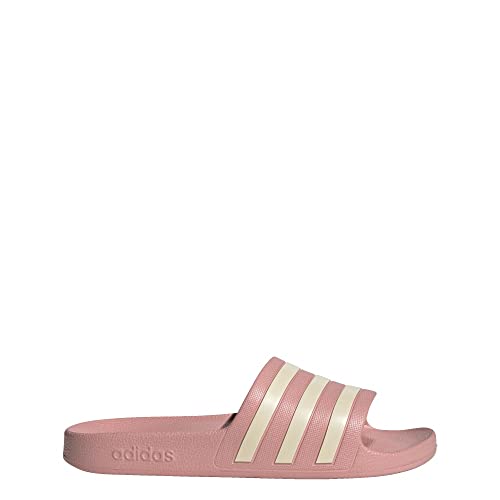 Image of adidas Womens Adilette Aqua Slides Casual Sandals Casual - Blue