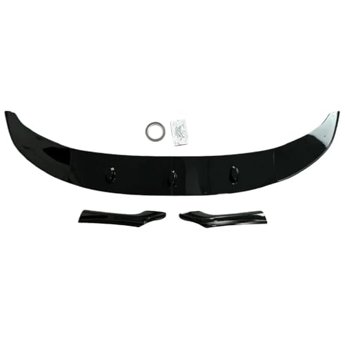 Lèvre de pare-chocs avant pour BMW F10 F11 M Sport spoiler noir brillant