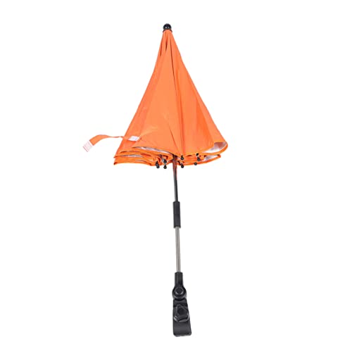 SUPVOX Baby Stroller Parasol Uv Protection Clip-on Umbrella for Pushchair Stroller Sun Shade Easy to Attach Safe for Rainy and