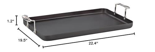 Image of Cuisinart Chef's Classic Nonstick Hard Anodized 13 inch x 20 inch Double Burner Griddle