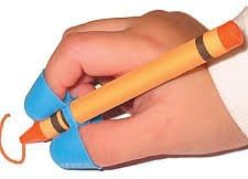 CHRONEX™ Pencil Grip (Pack of 2) Writing Claw for Pencils and Utensils - (Pack of 2)