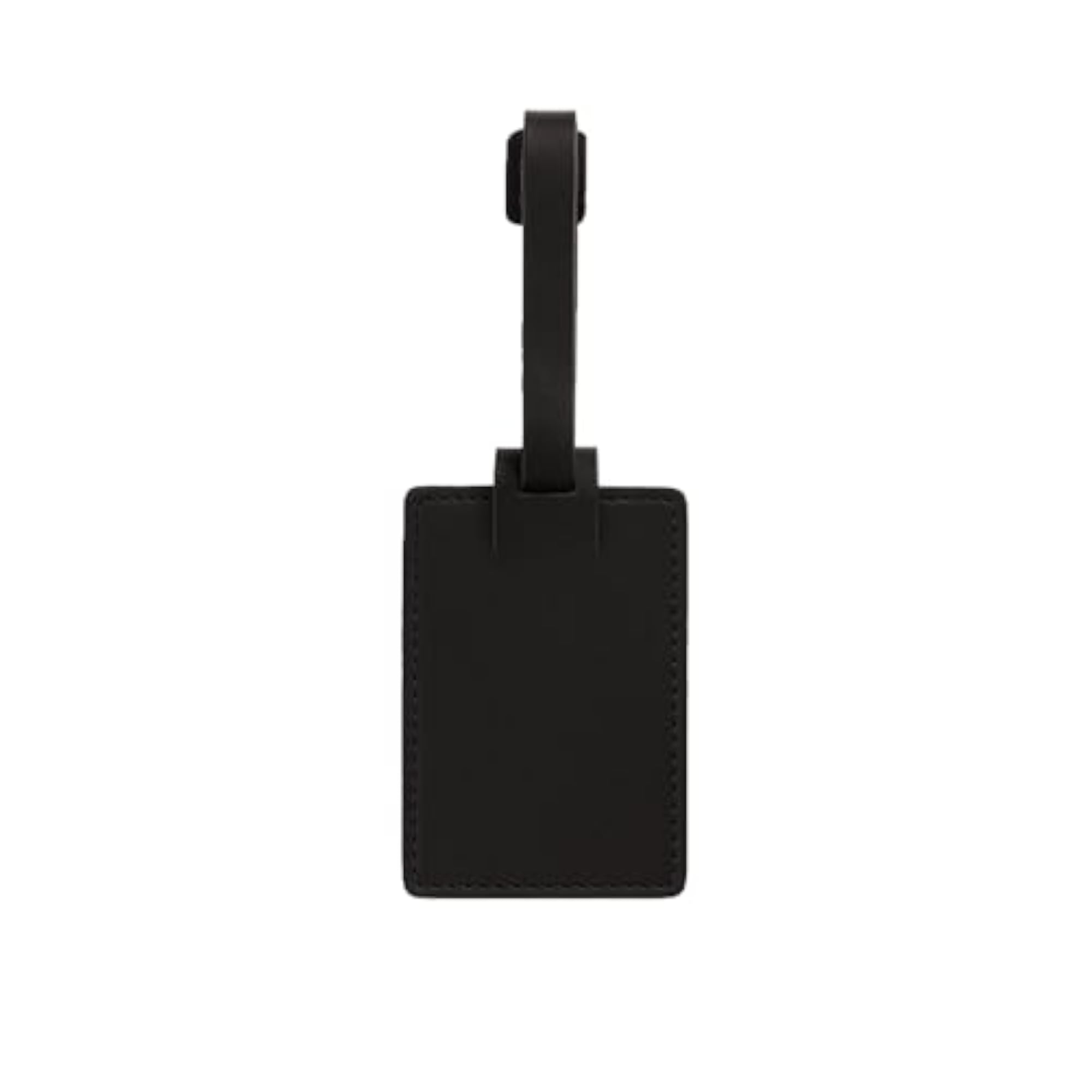 Faux Leather Luggage Tag, Embossed Travel Accessory