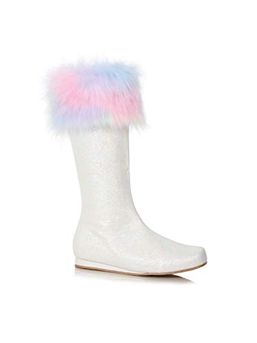 Kids Chipper White Unicorn Boots