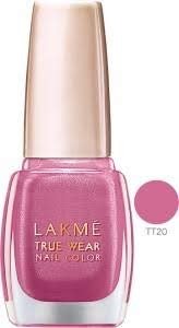 Image of Lakme True Wear Nail Color, Shade N236, 9 ml and Lakme True Wear Nail Color, Shade TT20, 9 ml