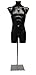 Produktbild Mannequin Mannequin Schaufensterpuppe für Kleidung, Bademode, Mode und Shoppittings, mit Metallständer
