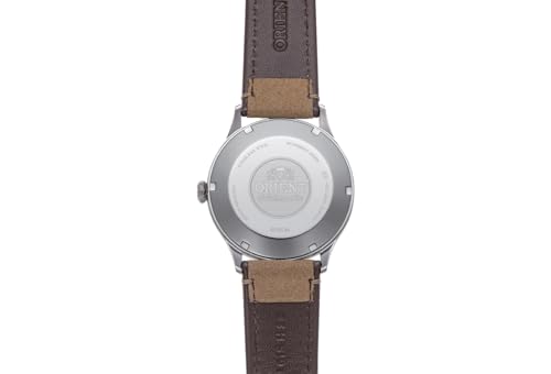 ORIENT 'Bambino Version 4' Japanese Automatic/Hand Winding Stainless Steel and Leather Dress Watch