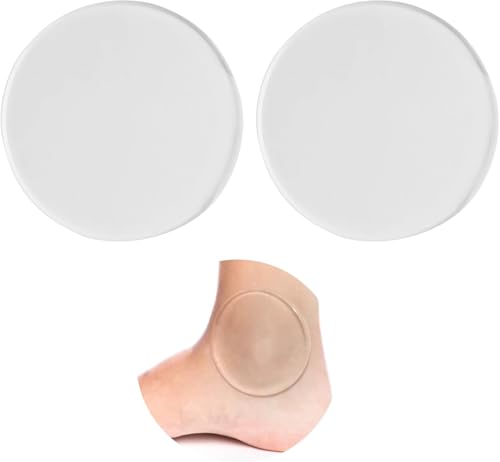 Sariputa Lot de 2 coussinets de cheville en gel pour bottes, coussinets en gel imperméables pour soulager la pression et améliorer la circulation sanguine, coussins et protection pour patinage, hockey