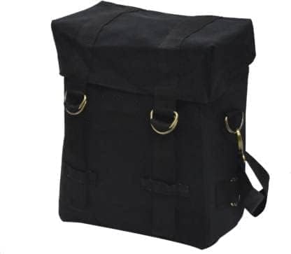 KOHLI Accessories Touring Side Canvas Bag 20ltr Compatible with RE Bullet All Models (Black)-image-49