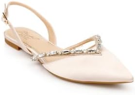 Jewel Badgley Mischka Camden Pointed Flat - Image 10