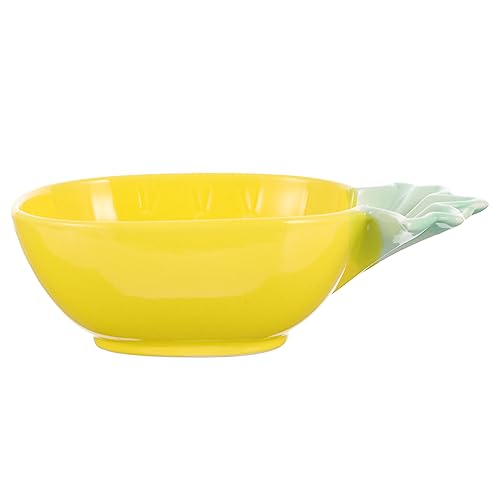 Offsch Ananas Kinderschale Gelb Keramik