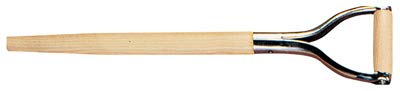 2019500 Shovel Replacement Handle, Wood, D-Grip, 25-in. - Quantity 1