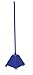 Ideal Shield - BPB-BL-98-BL W/Wheels - Sign Base with Post, Includes Post Yes, Sign Post Style Round, Breakaway Feature No