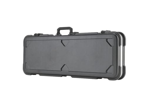 Image of SKB Cases 1SKB-66 Electric Guitar Hard Case, Rectangular TSA Approved Case for Strat and Tele Style Guitars, Plush EPS Interior, Black