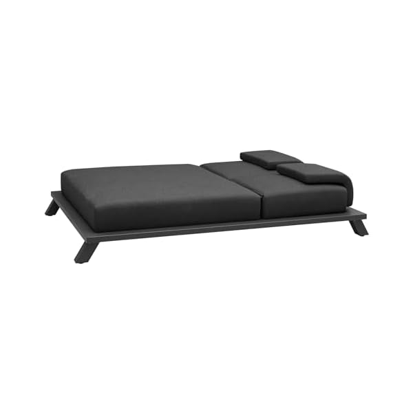 OUTIV. Doppelliege Alea Aluminium Sunbrella Anthrazit