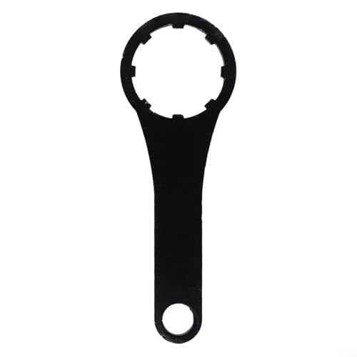 Sumsoctober 1 llave de apertura de tapa de acero para tambor de cubo de agua de 5 a 30 L, llave de tambor de aluminio, llave de tapón de tambor para cerrar de forma segura cubos de agua (44 mm)