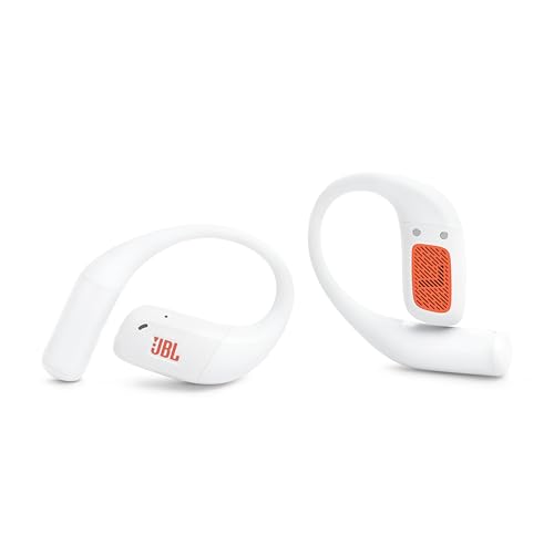 JBL Endurance Zone - True Wireless Open-Ear Sport Headphones (White/Orange) - image 8