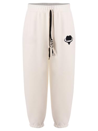 YEAHDOR Kids Boys Girls Loose Fit Running Sweatpants Hip Hop Dance Trousers Athletic Joggers with Pockets