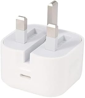 DRaX 20W Type-C Flat Pin Adapter | Fast Charging for Phones, Tablets & Laptops | Compact, Durable & Travel-Friendly with Overcharge Protection