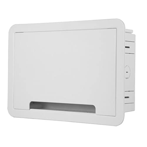 SANUS Caja de pared para TV de 9 pulgadas, ideal con TV de pared