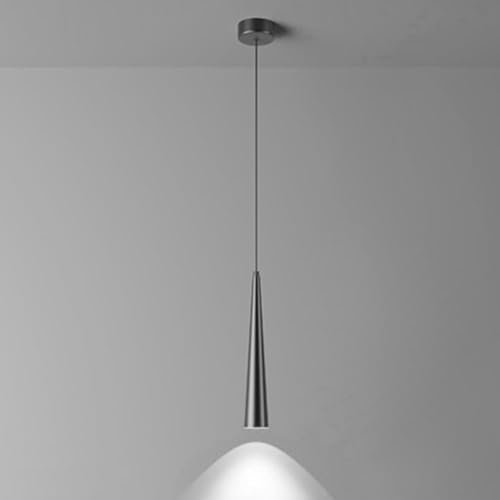 Faisceau lumineux LED suspension cône pour éclairer plan de travail évier