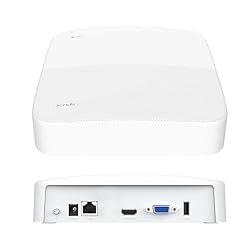 Tenda NVR-1080P 8 Canales Video Grabador de Vigila...: Ingresso 8MP/4K UHD e uscita 1080P HD: Il videoregistratore di rete supporta l'accesso a telecamere IP da 8MP/6MP/5MP/4MP/3MP/1080P/720P/D1 UHD, l'anteprima video, la memorizzazione e la riproduzione simultanee. Supporta inoltre l'uscita VGA/HDMI sim...