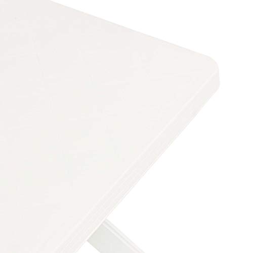 Table de jardin en plastique facile à déplacer pour petit balcon