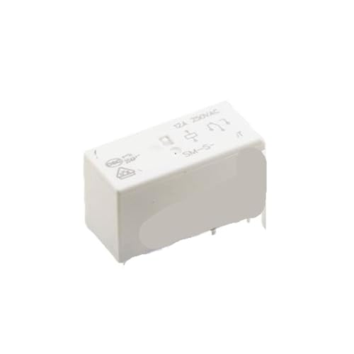 Relé de potencia de 12VDC 12A 5PIN compatible con placas de circuito impreso JQX y HF115F 1ZS1