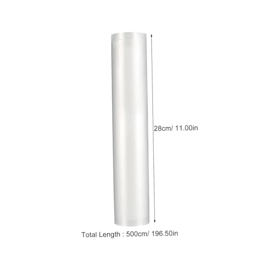 SOLUSTRE 5 Pack Food Vacuum Seal Bags Leakproof Food Storage Food Preservation Bag for Meat Fruits Snacks