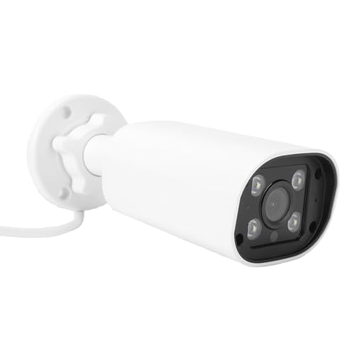 Tangxi 4-MP-Überwachungskamera, KI-Menschenerkennung, Farb-4K-Ultra-HD-PoE-Überwachungskamera, Wasserfeste IP66-Kamera mit Fernzugriff für den Außen- und Innenbereich