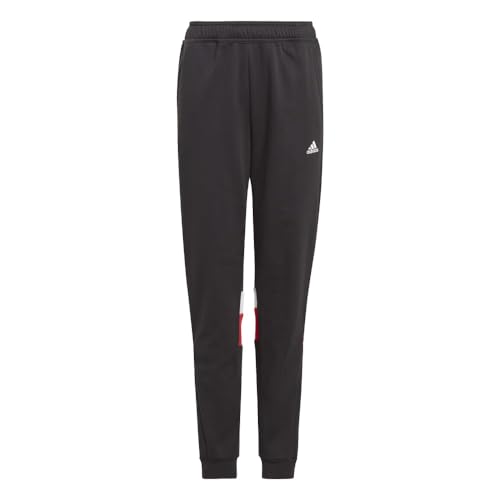 Pantalon Adidas Tiberio Kids en polaire pour enfant mixte au style colorblock