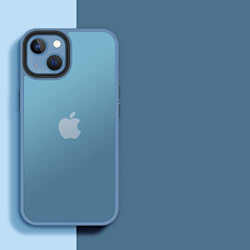 Coque iPhone 11 Pro bleue au fini givré élégant et épuré