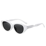 OonMan Gafas de sol de ojo de gato, marco de ojo de gato, polarizadas, protección UV, protección solar, 05., A