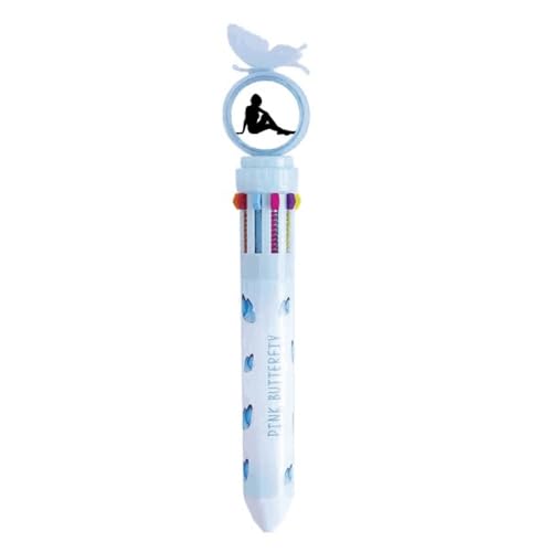 Fournitures scolaires stylo multicolore femme pour réviser et organiser