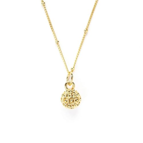 Chelsea Charles Golf Ball Charm Necklace - Gold