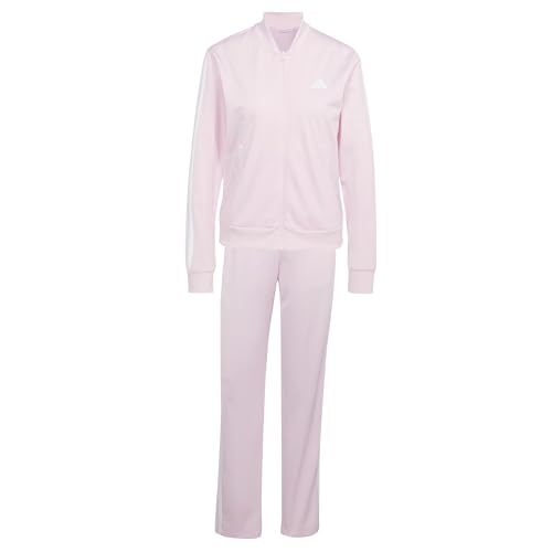 adidas Femme Essentials 3-Stripes Track Suit, clear pink, XS