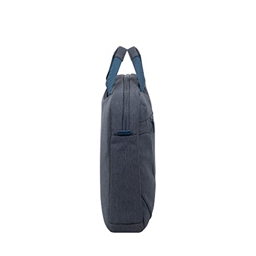 Image of RIVACASE Galapagos Dark Grey Laptop Bag 15.6 Inches Design Durability for both Versatility and Style Briefcase for Macbook Laptop with Smart Organizer, Professional Bag for Business, Work, Travel