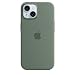 Produktbild Apple iPhone 15 Silikon Case mit MagSafe  Zypresse