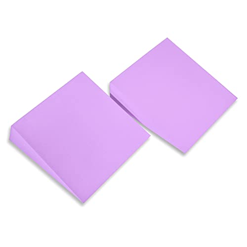 12" Foam Incline Stretch Wedge - Set of 2 - by Trademark Innovations (Purple)