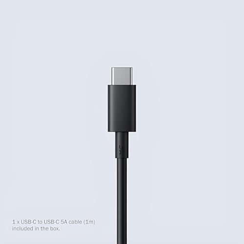 Image of Original CMF 100W Super Fast Charger Adapter with C to C Cable Trio Port Compatible with Nathing Phone 2A / 2a Plus /Phone 2 /Buds,100w GaN Power Adapter(100w-Orange)