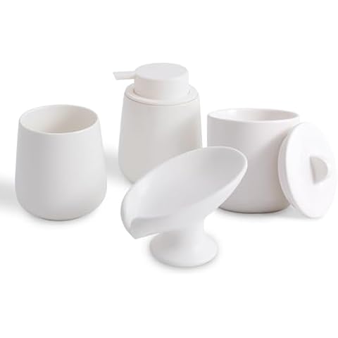 Agyiuns Ceramic Bathroom Set Cover