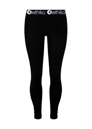 Ethika Girl's Leggings | Midnight Black2