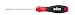 Produktbild Wiha Schraubendreher SoftFinish® Schlitz mit Rundklinge für tiefliegende Schrauben (00689) 3,0 mm x 150 mm