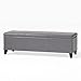 Christopher Knight Home Living Skyler Grey Leather Storage Ottoman Bench