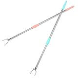 Poteau de corde à linge : convient pour armoire, cadre, plafond et autres endroits élevés pour placer des vêtements ou des lumières de noël, poteau de cintre à vêtements à haute