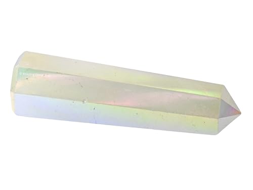 Image of Amazing Gemstone Angel Aura Quartz Crystal Towers ~ Natural Healing Crystal Point Obelisk for Reiki Healing and Crystal Grid (2 inch to 3 inch Inch)