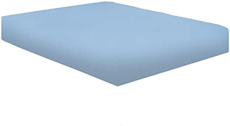 NIYS Luxury Bedding 100% Egyptian Cotton 40CM/16 Extra Deep Fitted Sheets (Red, Double)